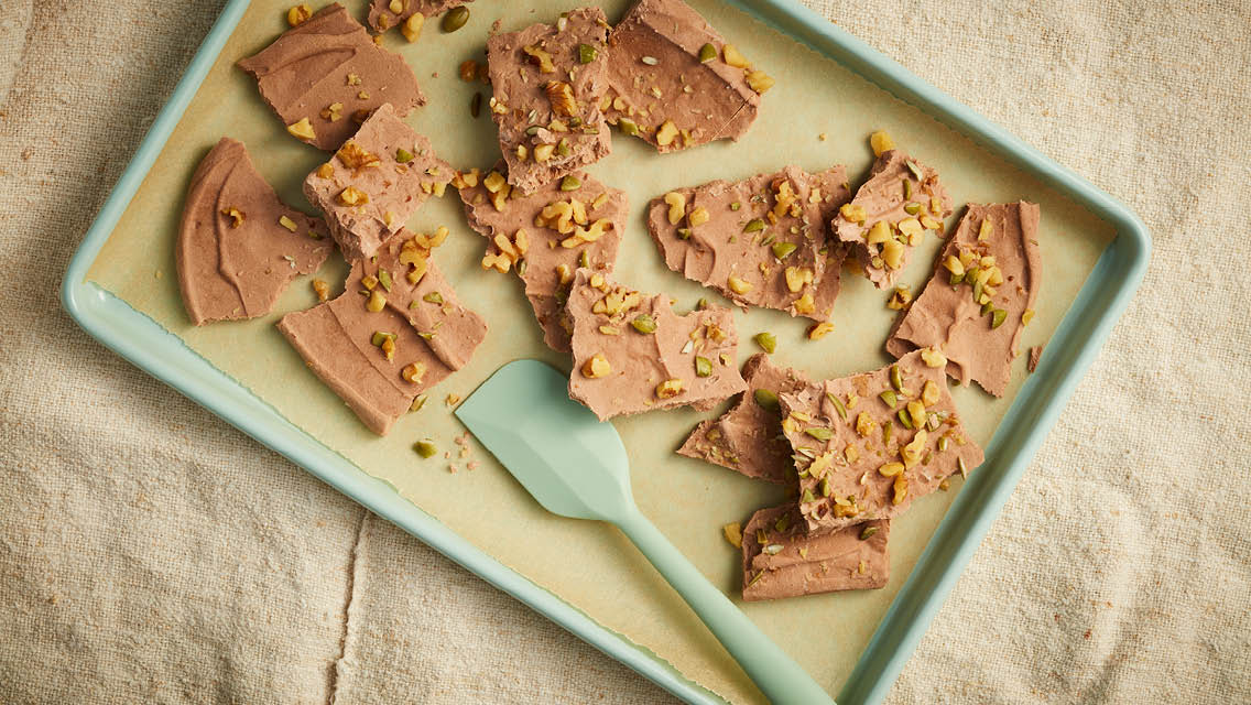 high protein chocolate frozen yogurt