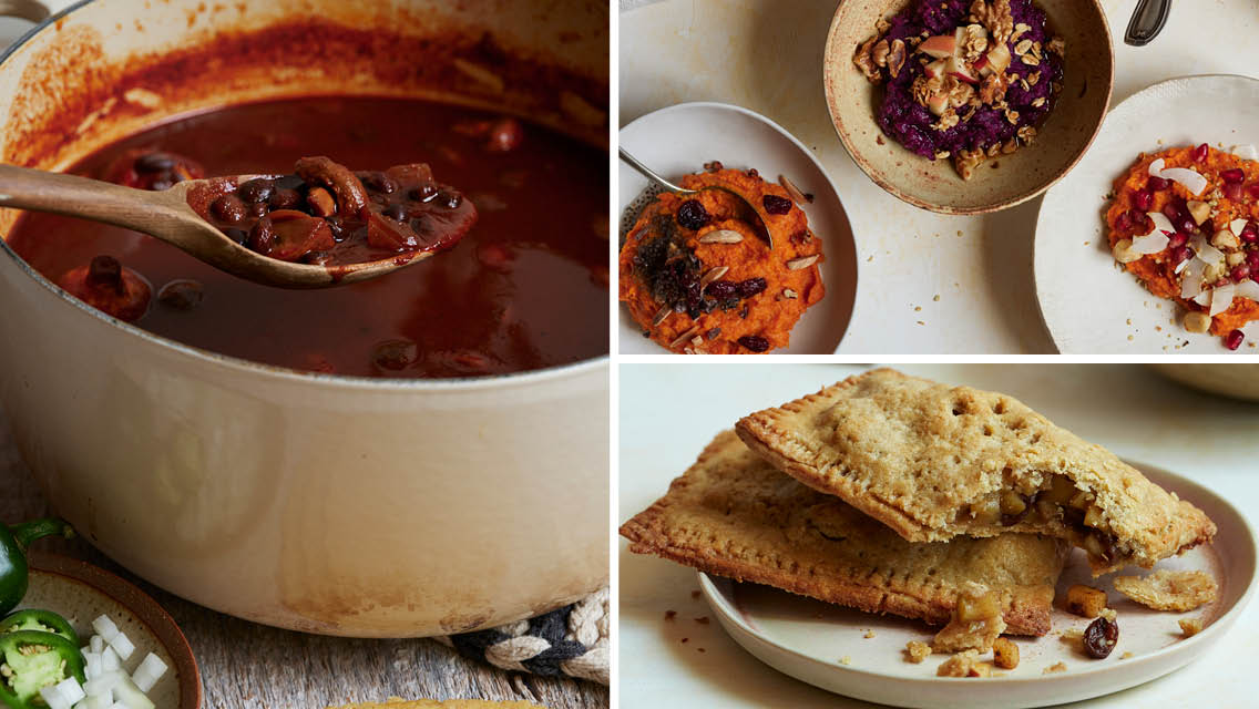 collage of recipes from Life to 100