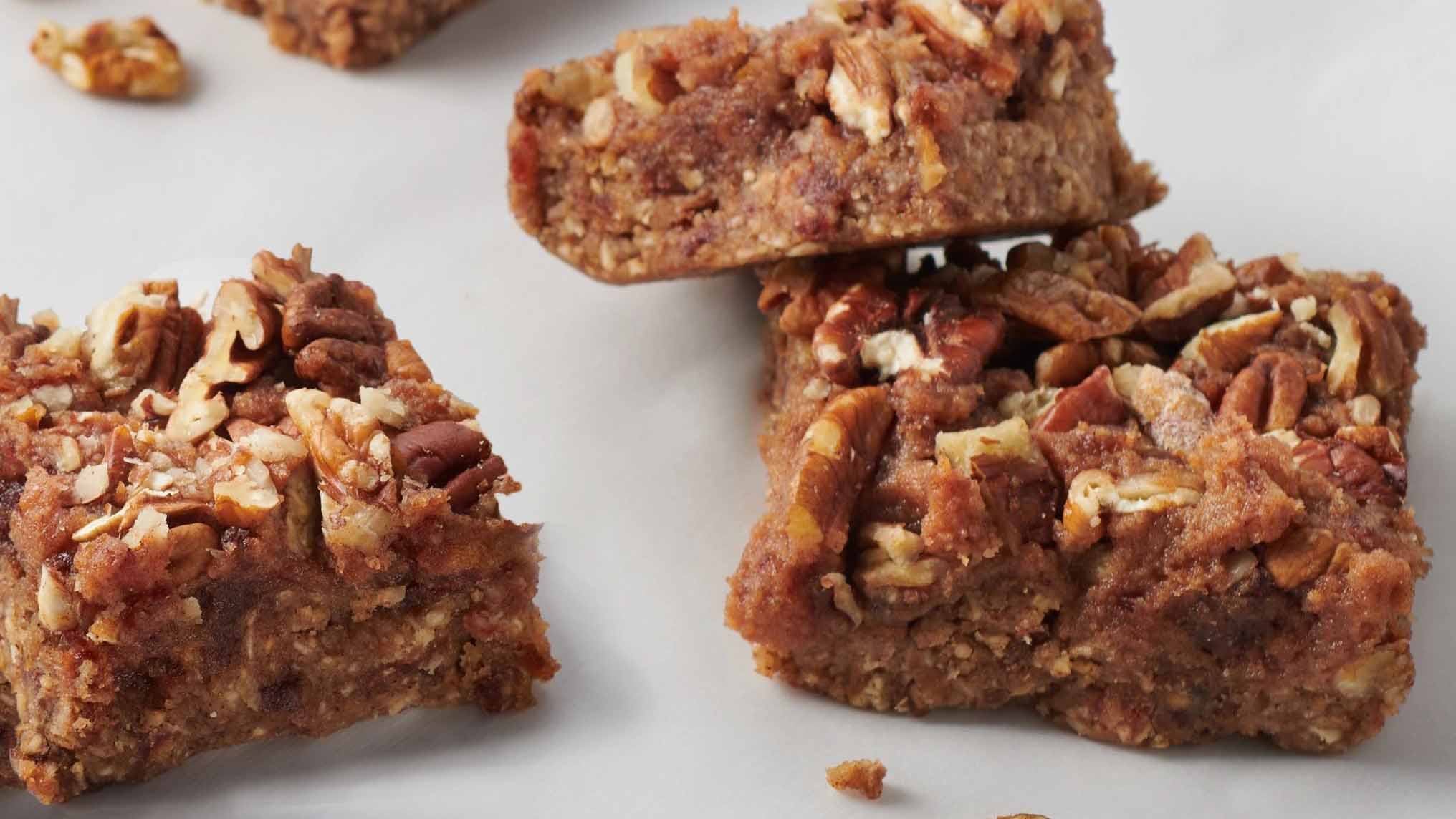caramel pecan bars