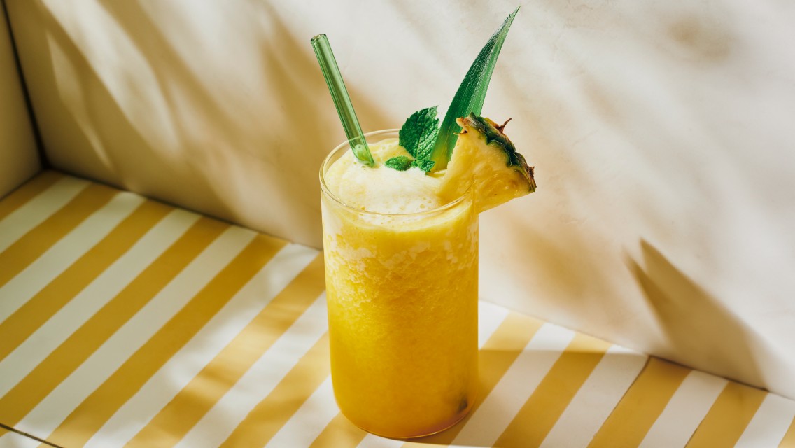 Pineapple-Mint Shake