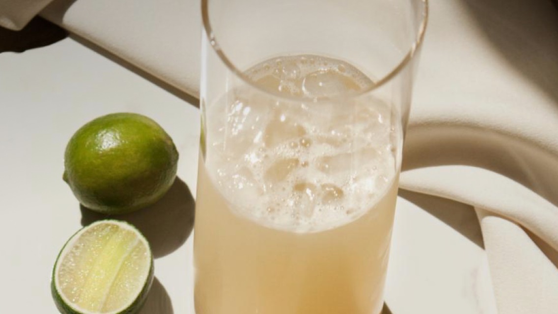 Blood Orange Marg-norita mocktail