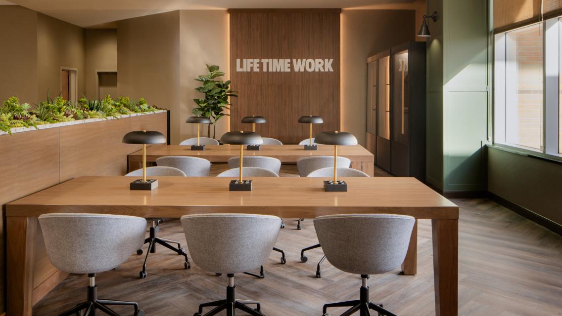 desks at life time work