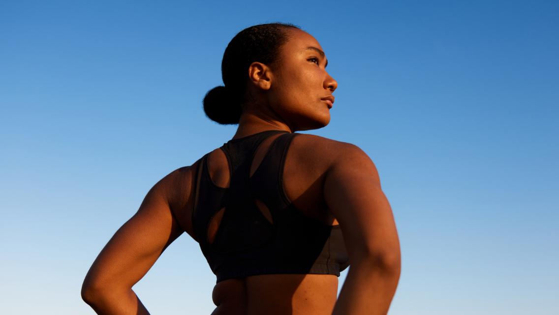 woman with hands on hips