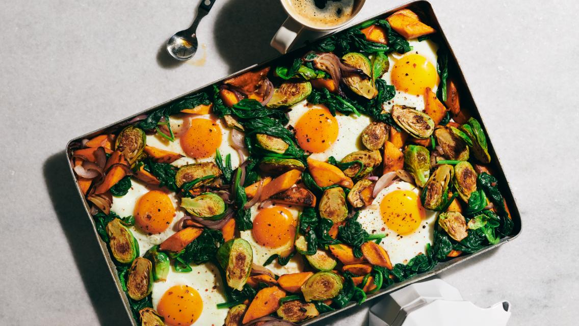 Sheet pan breakfast