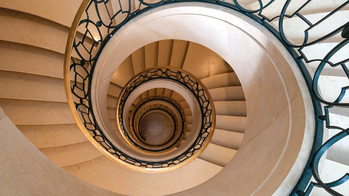 spiral staircase