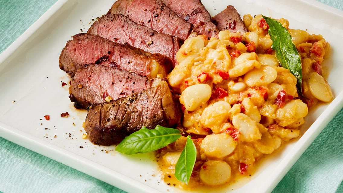 steak and butterbeans