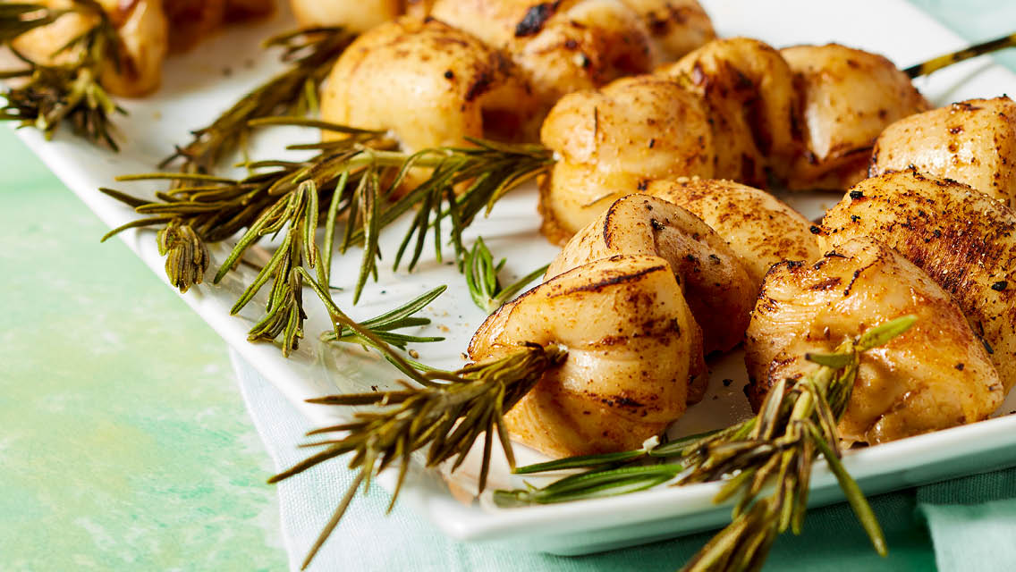 rosemary chicken skewers