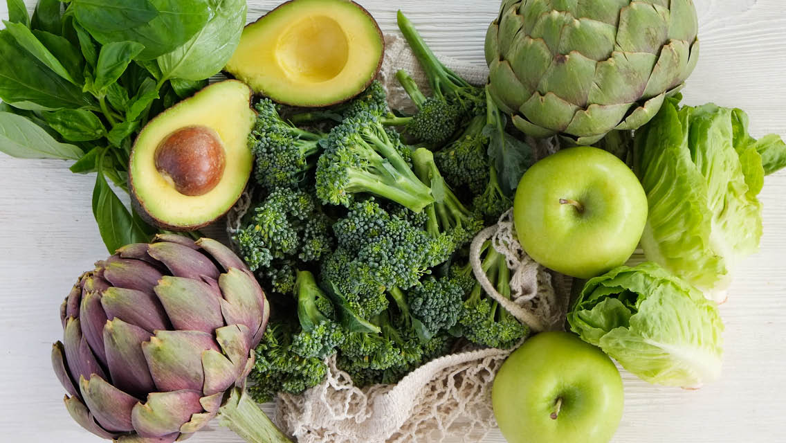 a variety of nutrient dense foods