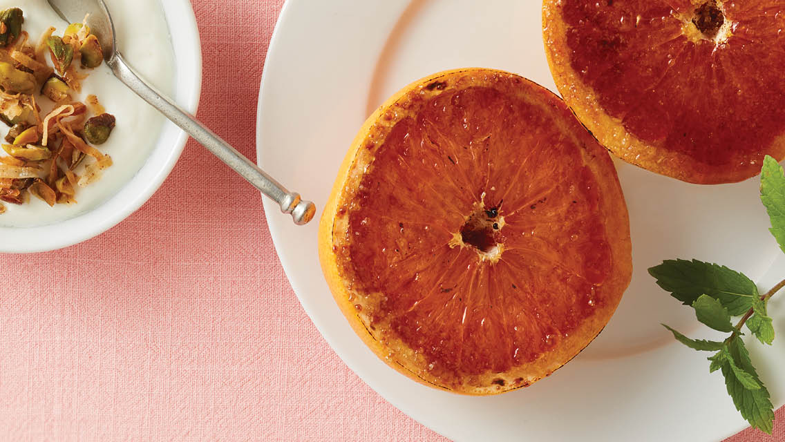 grapefruit brulee