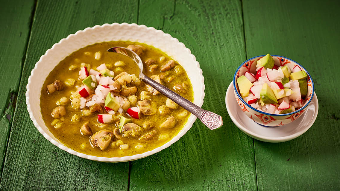 Plant-Based Pozole