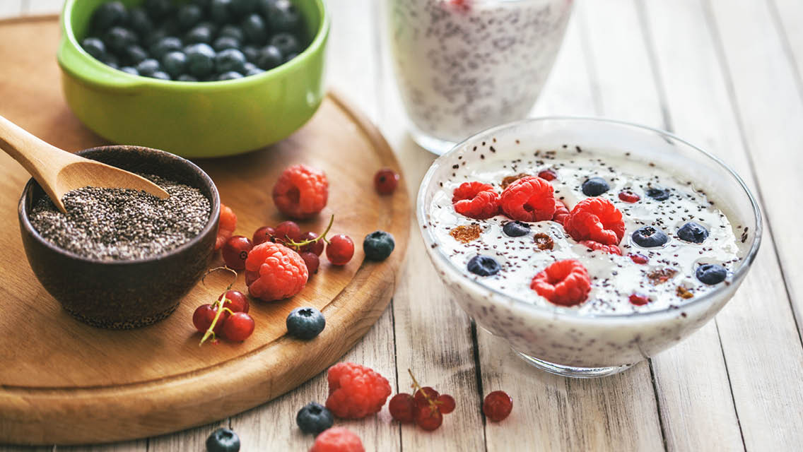 a variety of foods to support mental health