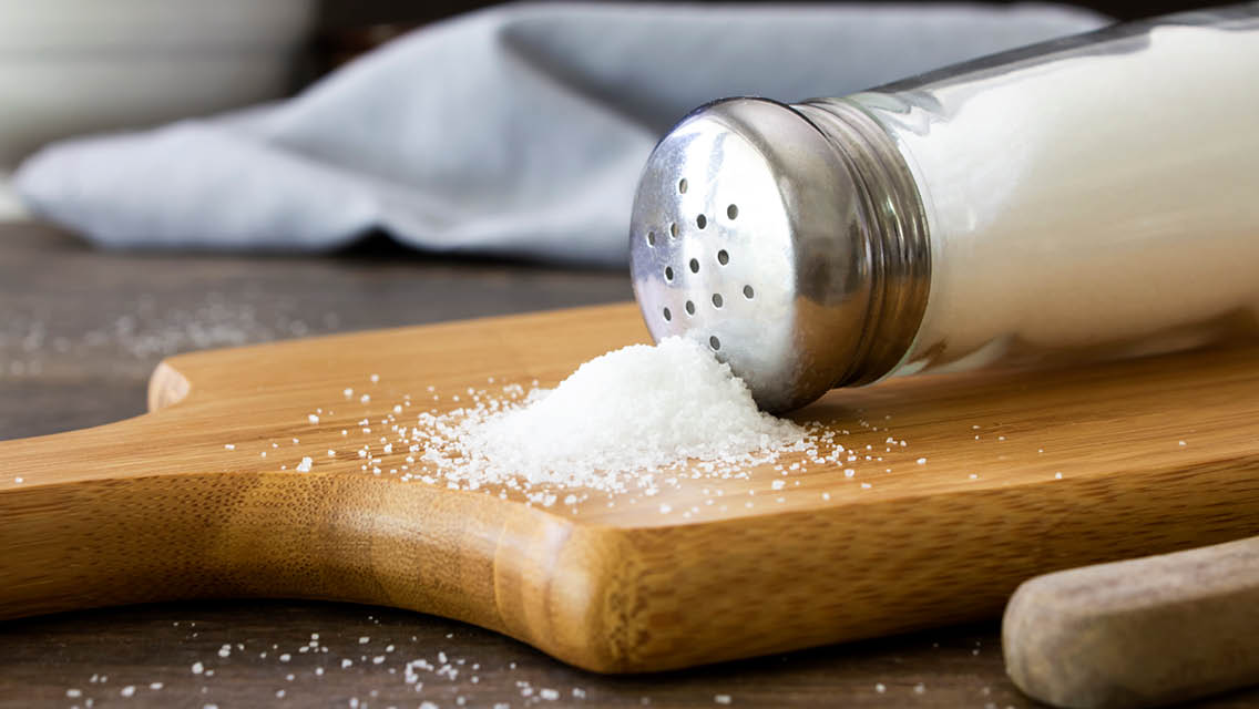 spilled salt