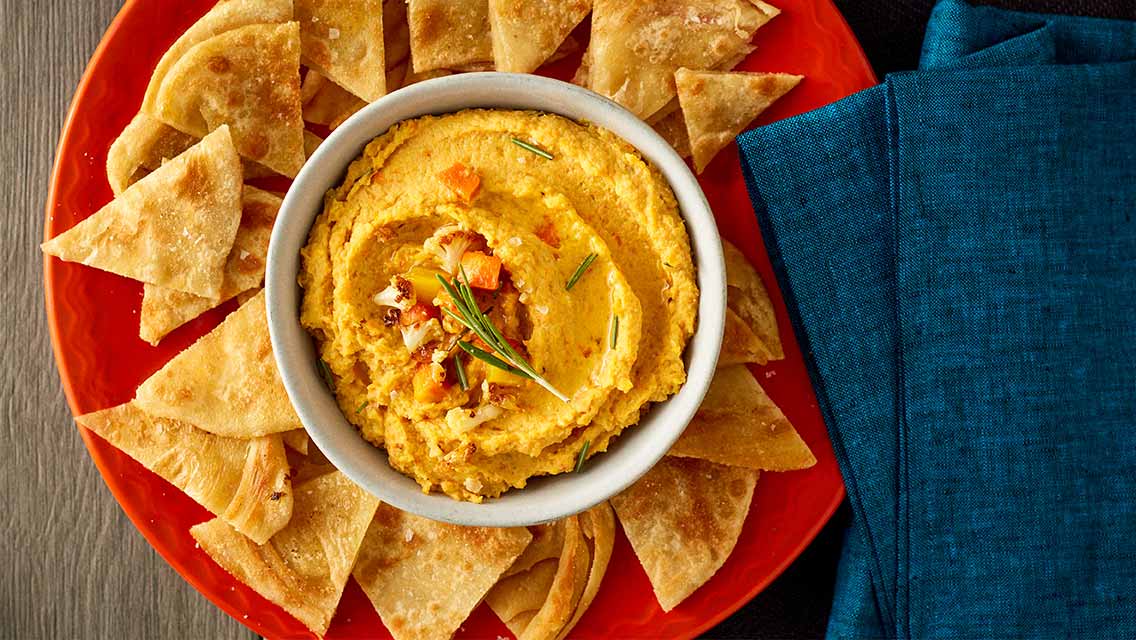 hummuse and fry bread for postpartum recovery