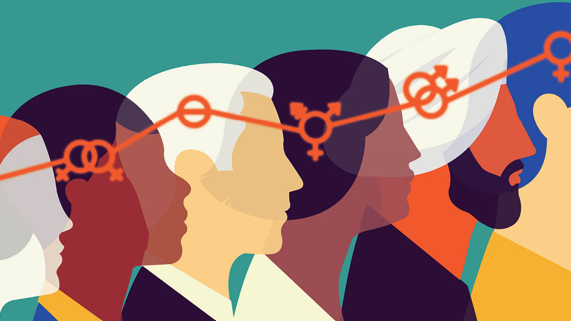 illustration of gender diversity