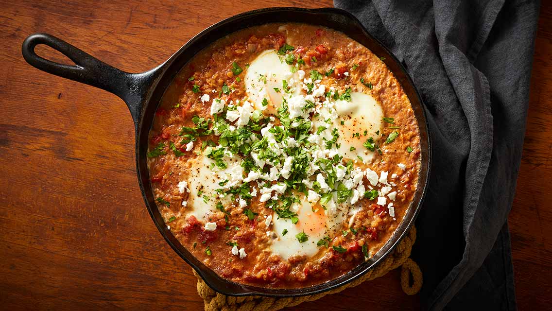 red lentil shashuka