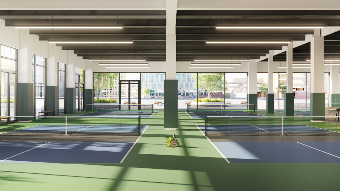 NYC indoor pickleball