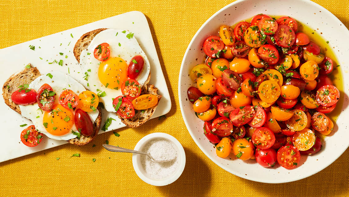 marinated tomatoes